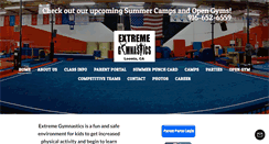 Desktop Screenshot of extremegymnastics.com